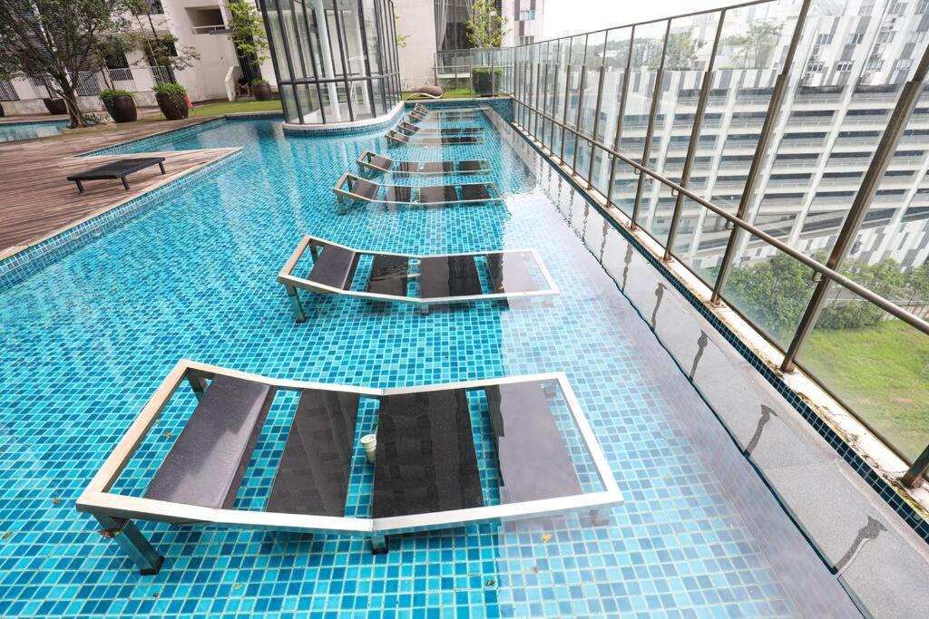 شقة Solstice Duplex Cyberjaya By Ec المظهر الخارجي الصورة